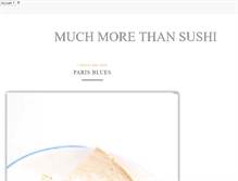 Tablet Screenshot of muchmorethansushi.com